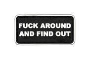 F*ck Around Find Out Patch (2" x 1")