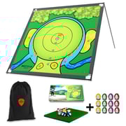 Battle Golf Chipping Game - The Original Portable Golf Game for Chipping Practice for Dads and Junior Golfers - Indoor and Outdoor (Extra Balls Set -