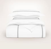 Signature Embellished Duvet Set | Elegant Organic Bedding | Boll & Branch