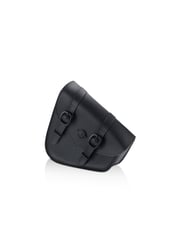 4L - Dark Age Plain Leather Motorcycle Swing arm Bag For Harley Softail
