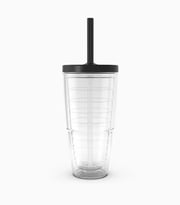 Clear with Black