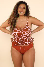 Phi Phi Top | Giraffe Print | Final Sale
