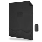 Layover™ XL Travel Blanket - Insulated & Packable | Black