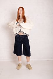 Indigo Rinse Release Jorts
