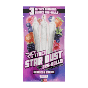 Star Dust THCA Pre-Rolls 3pk - Berries and Cream