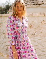 Neon Camelia Sofia Dress