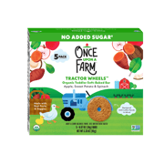 Apple, Sweet Potato & Spinach Tractor Wheels, 8 boxes