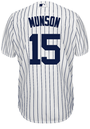 Thurman Munson Youth Jersey - NY Yankees Replica Kids Home Jersey