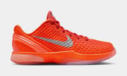 Kobe 6 Grade School Basketball Shoes (Total Orange/Metallic Silver/Cosmic Clay)