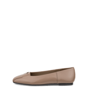 Women's ECCO® Margot Leather Ballerina Flat