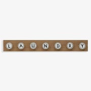 Wood Laundry Knob Wall Hooks