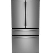 GE Profile™ Series ENERGY STAR® 28.7 Cu. Ft. Smart Fingerprint Resistant 4-Door French-Door Refrigerator With Dual-Dispense AutoFill Pitcher|^|PGE29BYTFS