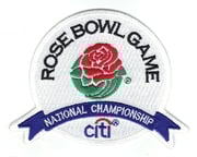 2006 Rose Bowl National Championship Game Presented by Citi Jersey Patch (Texas vs. USC)