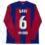 2023/24 Gavi Signed Nike FC Barcelona Jersey Spain Barça BAS Beckett Witnessed