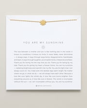 You Are My Sunshine Icon Necklace (Mother Son)