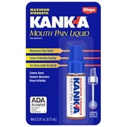 Kank-A Mouth Pain Liquid Oral Anesthetic, Maximum Strength, 0.33 OZ