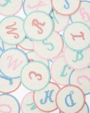Astrid Beaded Alphabet Coaster | Oliver Bonas