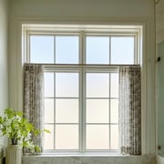 Sara Le Print Linen Pleated Cafe Curtains