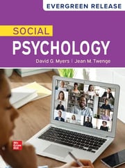Social Psychology, 2025 Release, By David Myers and Jean Twenge