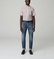 Men's Casual Shirts - London Floral Print Red Casual Shirt | INDOCHINO