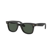 Ray-Ban Sunglasses Unisex Original Wayfarer Horn - Dark Brown Frame Green Lenses 50-22