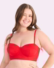 Parade Swim Bustier Bikini Top | New:Wave (Balloon)