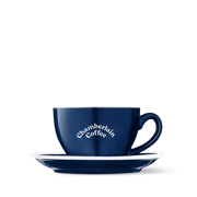 navy cup & saucer