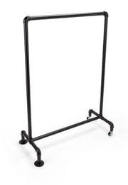 30" x 40" Swinger Board Sidewalk Sign Stand, Outdoor, Frame Only - Black