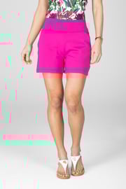 HIGH-WAIST SHORT: GERANIUM