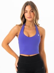 NKD Halter Shelf Tank - Cobalt