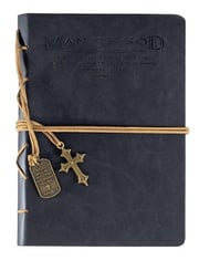 Man of God, Black Journal with Charm