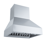 Wall Mounted Range Hood, Ducted, Variable CFM, Stainless Steel Finish, Outdoor Rated Finish option | Proline ProVWC