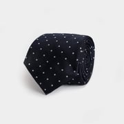 The Navy Sarto Silk Tie