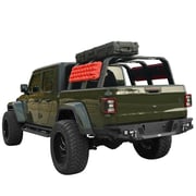 18.8" High Overland Bed Rack (Ford Ranger & GMC Canyon & Chevrolet Colorado & Jeep Gladiator JT 6' Bed)- Hooke Road