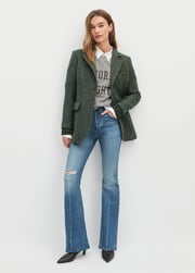 THE MORGAN HIGH RISE BOOT SHORTIE