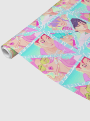 KPop Demon Hunters Saja Boys Birthday Wrapping Paper