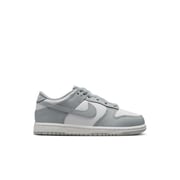 Nike Dunk Low "White/Lt Smoke Grey" Preschool Boys' Shoe