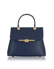 LE PARMENTIER - Atlanta Top Handle Satchel Bag w/Shoulder Strap
