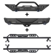 Hooke Road Front Bumper / Rear Bumper / Side Steps(07-18 Jeep Wrangler JK)