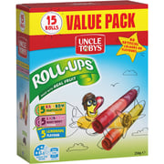 Uncle Tobys Rollups Value Pack  15 Pack