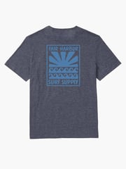Kismet Tee | Navy Sailing Stripe