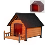 Aivituvin-AIR80/81/87-IN Insulated Dog House with Liner Inside| Iron Frame