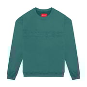 Budweiser Debossed Sage Crewneck