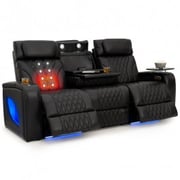 Armada LT HeatZeroᵀᴹ Black Home Theater Sofa
