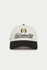 LAUREL EMBROIDERY CAP - BLACK