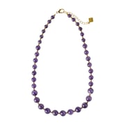 Amethyst Graduated Necklace