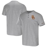 San Diego Padres Darius Rucker Collection by Fanatics Henley T-Shirt - Heather Gray