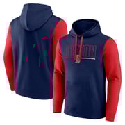 Men's Boston Red Sox Fanatics Navy Outline Fleece Pullover Hoodie