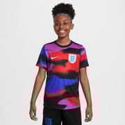 England Lionesses Nike Pre Match Top 2025 - Blue - Kids