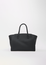 Marlo 12 Matte Leather Bag — Black